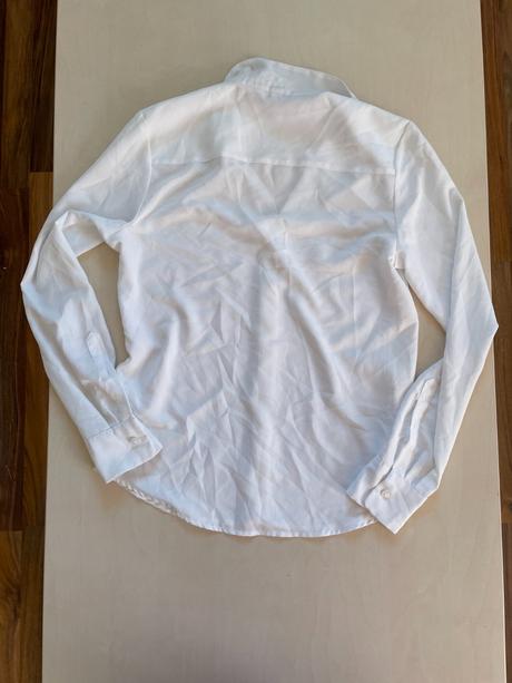 Bílá tenká košile/halenka, vel 32/xxs, hm, h&m,xs