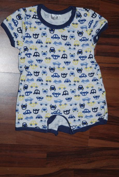 Letní body s autíčkama, f&f,56