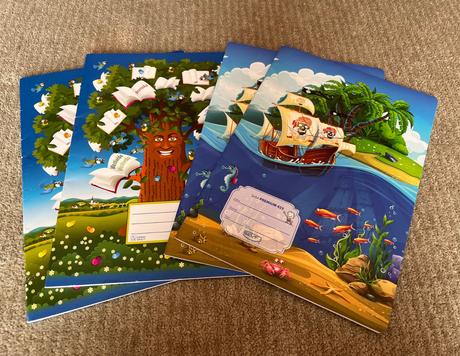 Sešity 423 na čtenářský deník,