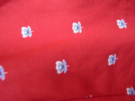 Červené bavlněné šaty vel.92, next,92