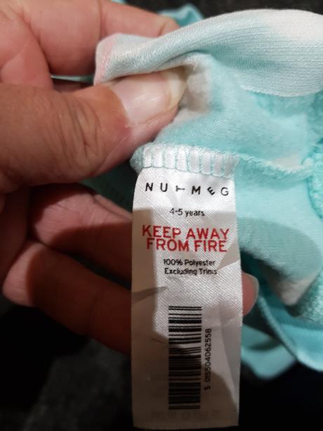 Dívčí mikina značky nutmeg,velikost 4-5 let, nutmeg,104