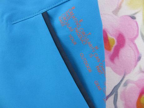 Volnočasové turistické strečové kalhoty vaude, 140