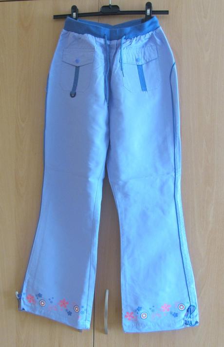 Světle fialové letní kalhoty, success,158