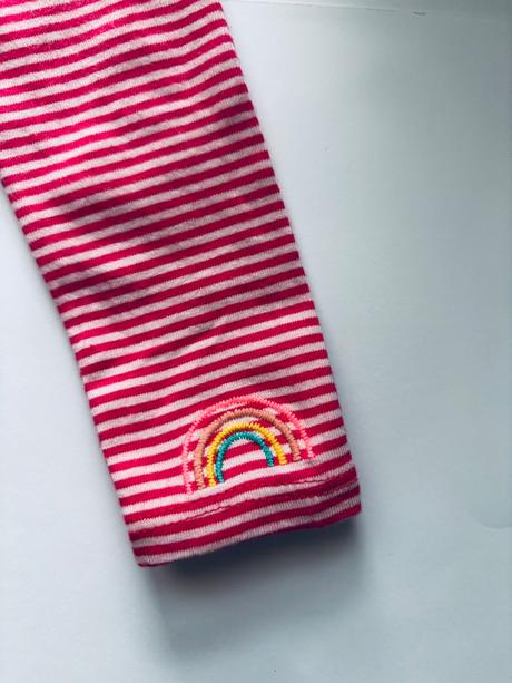 Legíny s pruhy zn. next - v.6/9 měsíců, next,74