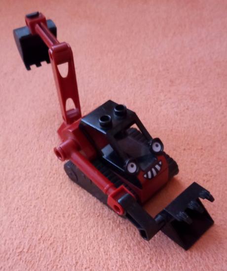 Lego duplo - bagr benny z bořka stavitele,