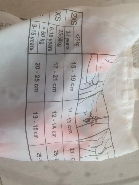 Chrániče na brusle, xs