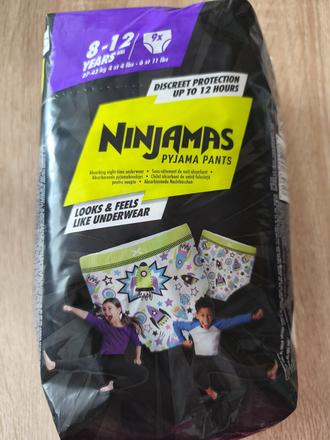 Plenky ninjamas pyjama pants kosmické lodě 8-12let, 