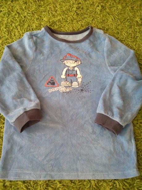 Mikina sametová,vel.110/116, tcm,110