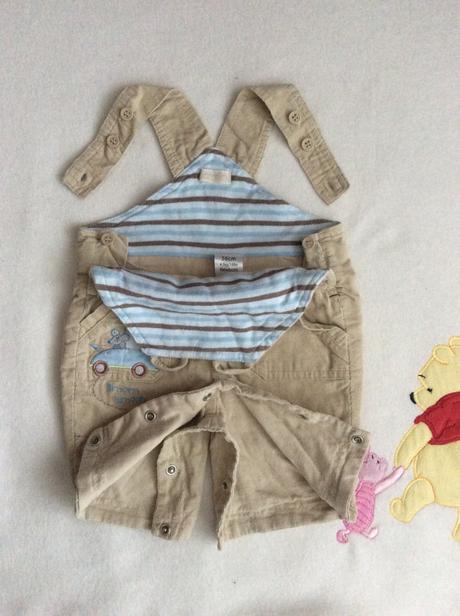 Manšestrové lacláče s autíčkem s myškou zn. bhs, bhs,56