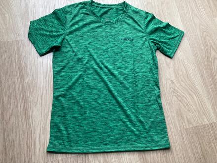 Triko zelený melír, 152