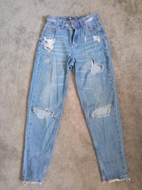 Trhané džíny, fishbone,xs