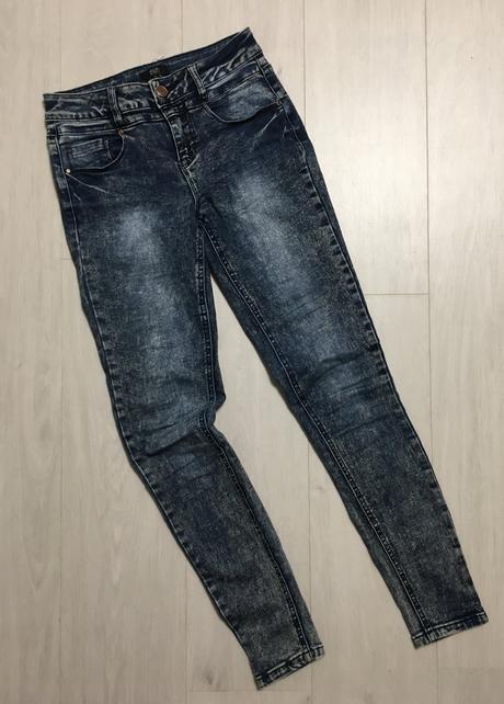 Skinny džíny s vysokým pasem f&f, vel. s-m, f&f,s