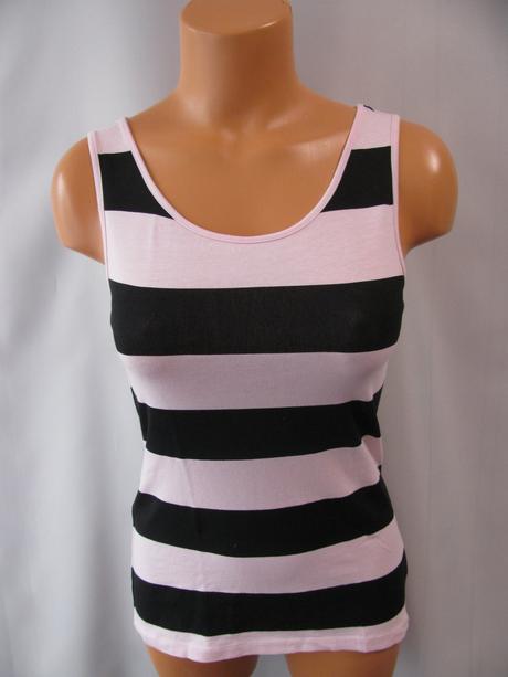 Letní elastické triko bez rukávu,,,h&m, h&m,164