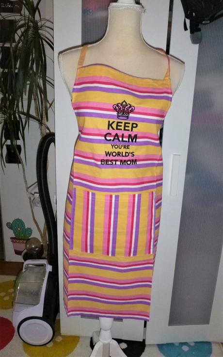 Sada zástěra + utěrka pro nejlepší mámu na světě,