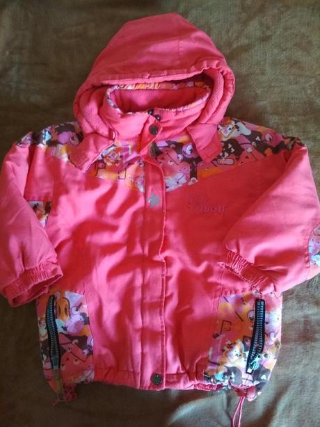 Zimní bunda, vel. 98, wolf,98