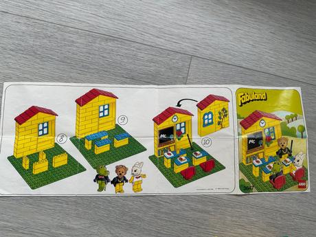 Lego 3647 fabuland, škola,