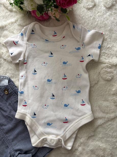 Letní set chlapecký - v.0/3 měs., marks & spencer,62