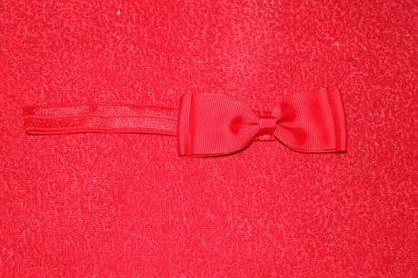 Dívčí čelenka s mašličkou,