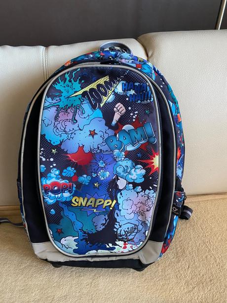 Školní batoh topgal mira 19019 + pláštěnka topgal, 