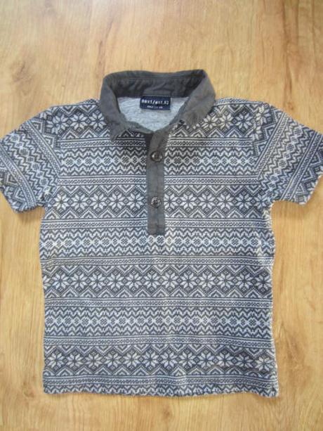 Luxus tričko s límečkem, next,80