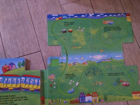 Kniha malý vláček,