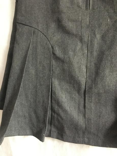 Vel. 104 šedá šatová zástěra, 104