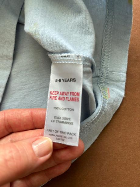 Triko světle modré chlapecké - v.5/6 let, 116