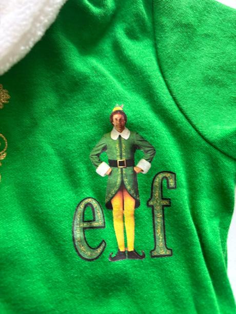 Vánoční overalek skřitek - v.6/9 měs, 74