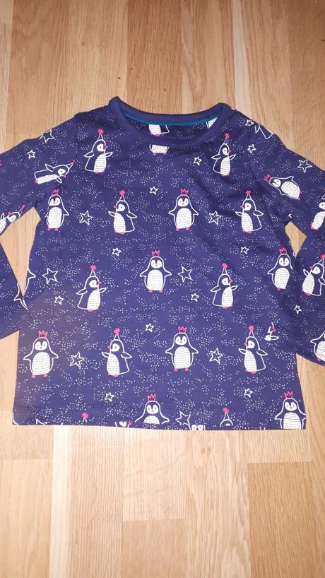 Tričko s tučňáky vel. 92, marks & spencer,92