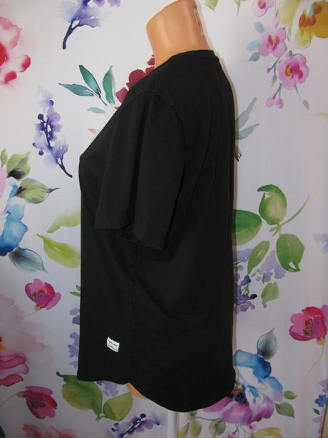 Dámské černé bavlněné tričko, m