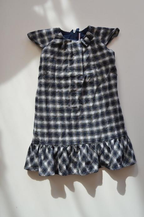 Teplejší šaty s mašličkou, chicco,92