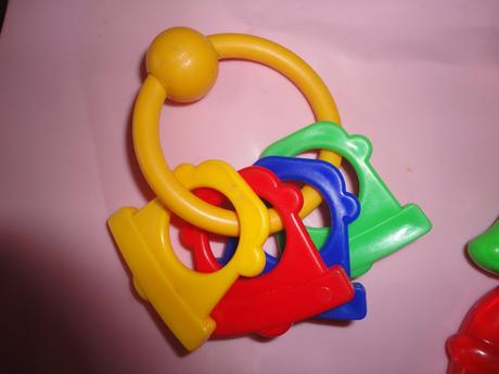 Hrkací a kousací hračky, 