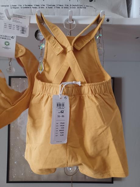 Žlutý komplet lindex unisex, lindex,62