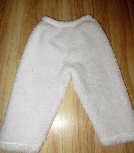 Flaušové kalhoty, baby service,86