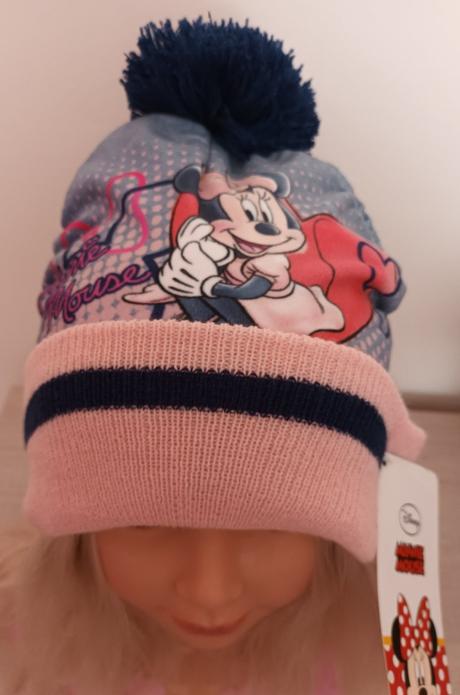 Čepice s bambulí  minie, disney