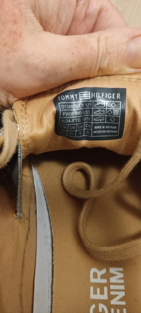 Krásné tenisky tommy hilfiger vel. 36, tommy hilfiger,36