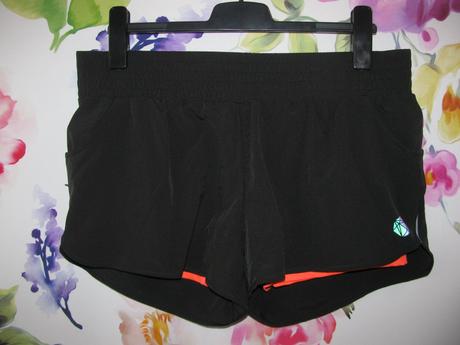 Běžecké šortky s všitýma boxerkama, xl