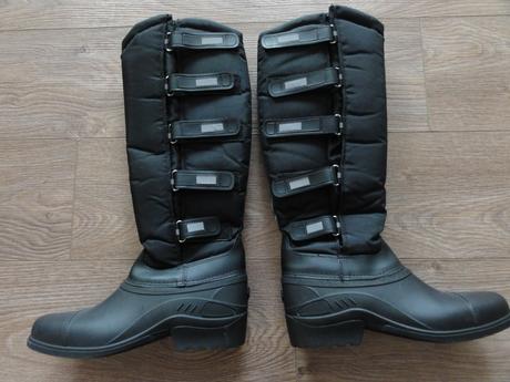 Zimní jezdecké boty se suchým zipem vel 40, covalliero,40