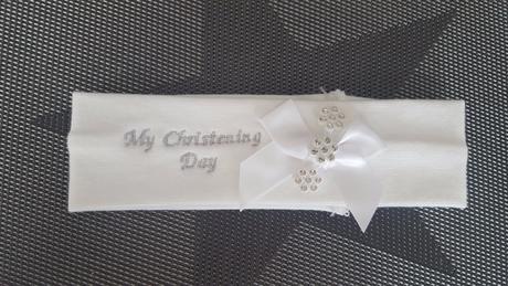 Dětská mimi čelenka ke křtu, 62