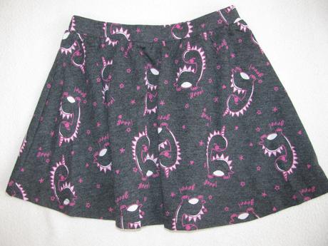 Dívčí sukně- s dráčky,dinosaury, george,104