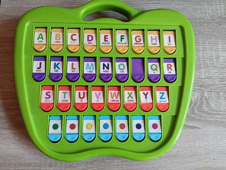 Výuková hračka (abeceda, obrázky a barvy), 