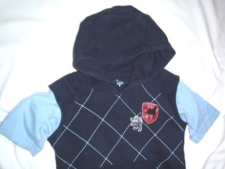 Luxusní teplejší tričko s efektem dva v jednom, rebel,116