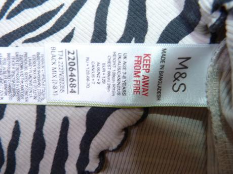 Žebrované tričko vel.128, marks & spencer,128