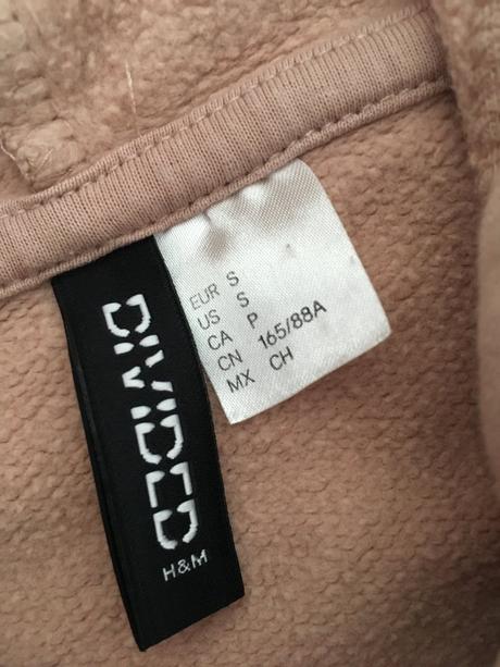 Mikina s kapucí h&m, vel. s, h&m,s