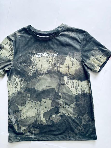 Triko olivové barvy - v.7/8 let, primark,128