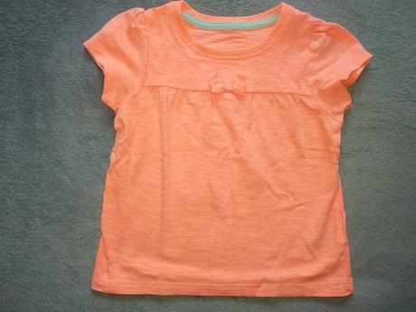 Bavlněné tričko s mašličkou zn. mothercare, mothercare,86