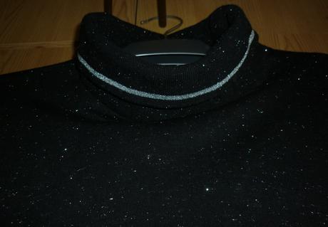Černé tričko / rolák tommy hilfiger, tommy hilfiger,s