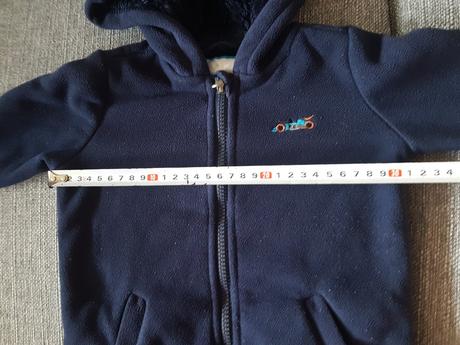 Fleesová mikina značky tcm, vel 86-92., tcm,86