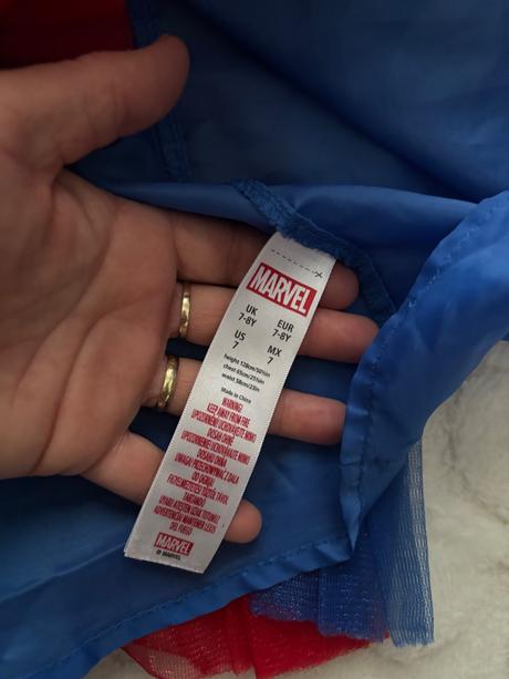 An15/ kostým spider girl - v.7/8 let, 