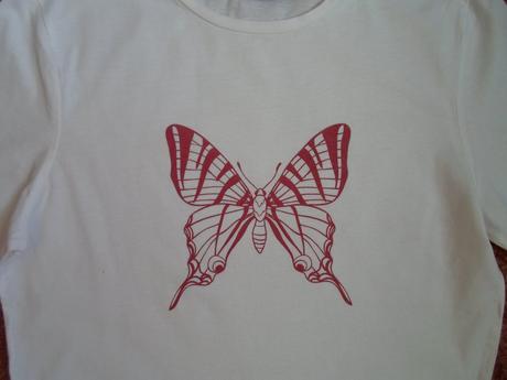 Bílé tričko triko krátký rukáv, 170